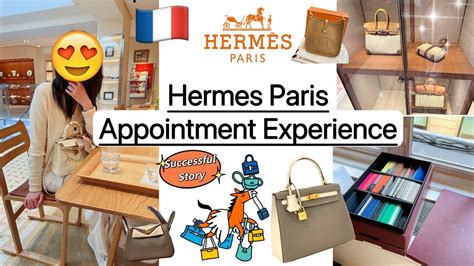 appointment at hermes paris|paris hermes appointment system.